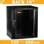 Rack cabinet – 12U – 450mm 2