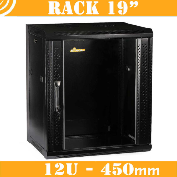 Rack cabinet – 12U – 450mm 2