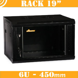 Rack cabinet - 6U - 450mm