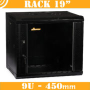 Rack cabinet – 9U – 450mm 2