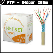 CAT 5e Shielded Cable: NETSET F/UTP 5e [305m], indoor 2