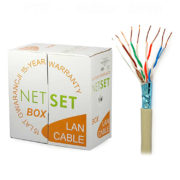 CAT 5e Shielded Cable: NETSET F/UTP 5e [305m], indoor