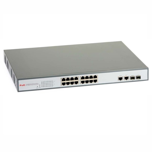 PoE Switch: ULTIPOWER 2224af (24xRJ45/PoE-802