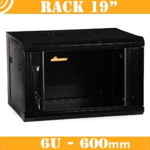 Rack cabinet - 6U - 600mm