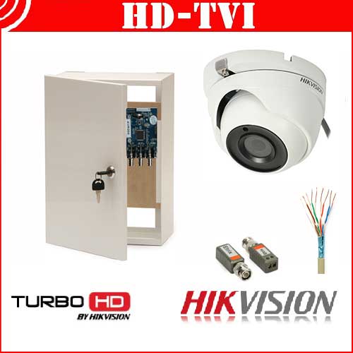Videosecurity Kit HD-Tvi Hikvision – 4ch – stores/bars 1