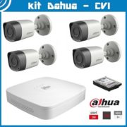 Videosecurity Kit HD-Cvi Dahua - 4ch - 2mpx - IR 15m