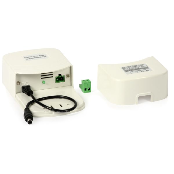 Power Supply for CCTV Cameras: PROTEC 12VDC/1