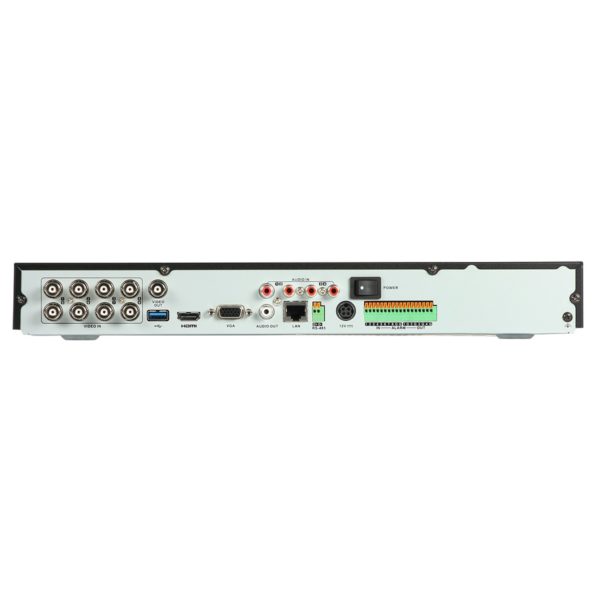 DS-7208HUHI-F2/N HD-TVI TURBO HD 3.0 DVR: Hikvision (8ch, 3MP@15fps, H