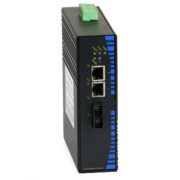 Industrial PoE Switch: ULTIPOWER 312SFP-2POE-20 (2xGE PoE, 1xFO 2xSC 1000Mbps 20 km)
