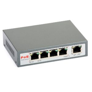 PoE Switch: ULTIPOWER 0054at (5x10/100Mbps incl. 4xPoE 802.3at )