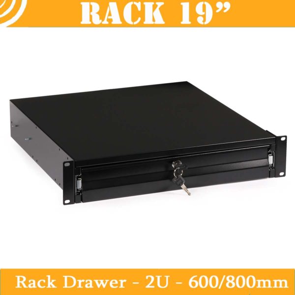 Rack Drawer (2U, key-locked, for 600/800mm cabinets) 2