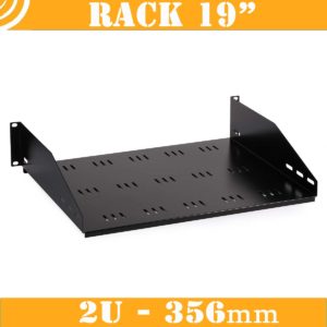 2U RACK Single-Side Shelf (vented)