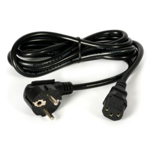 Universal computer AC power cable cord