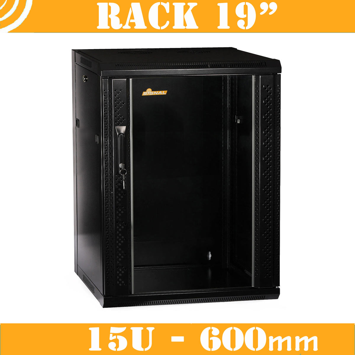 15 Racks Rack cabinet – 15U – 600mm – Digitclik